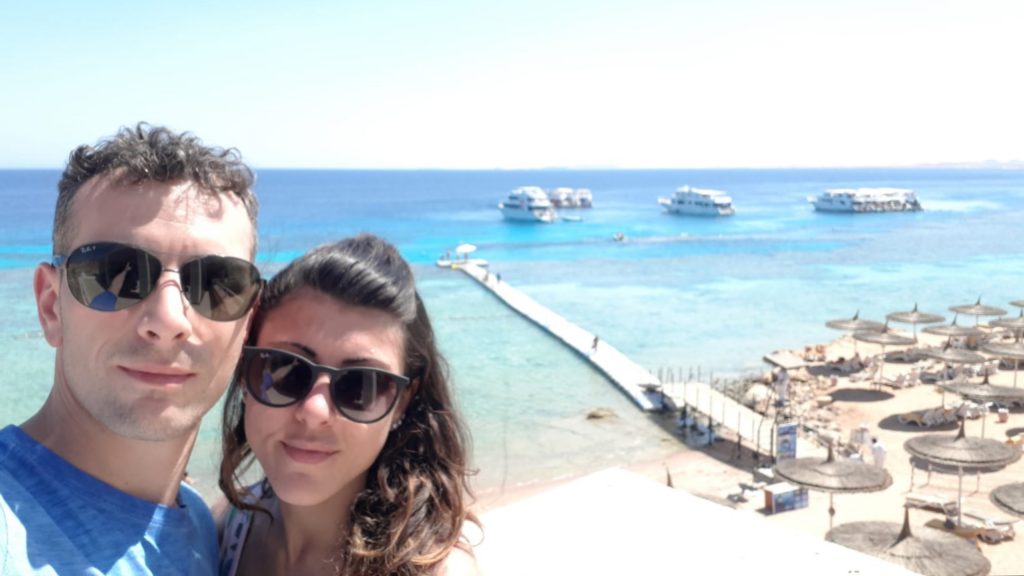 Alessia e Valerio a Sharm dal 20 al 27 luglio 2019. #ConcorsoFotograficoViaggiCarmen2019